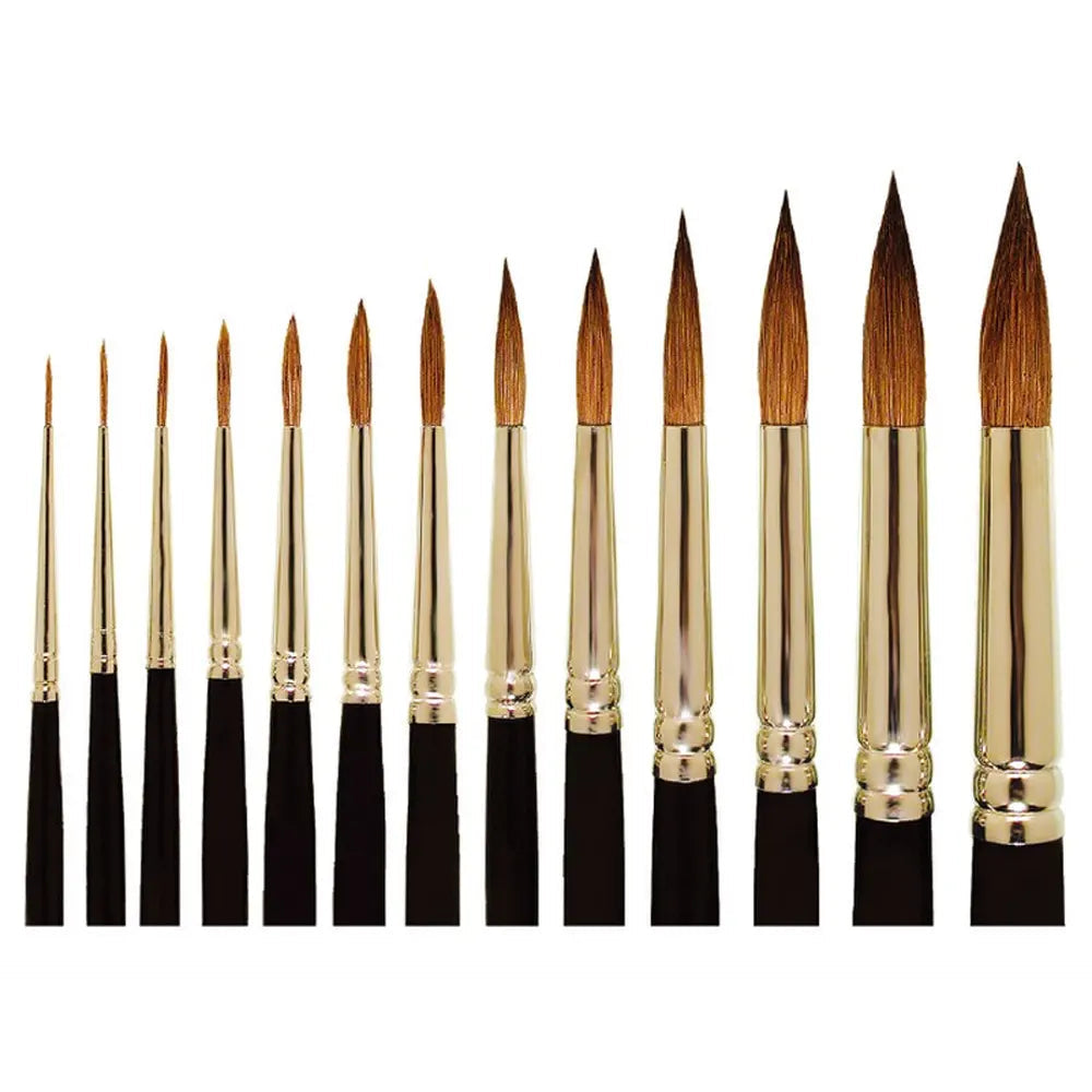 إم. سكول - فرشاة رسم في علبة بلاستيكية رقم 10