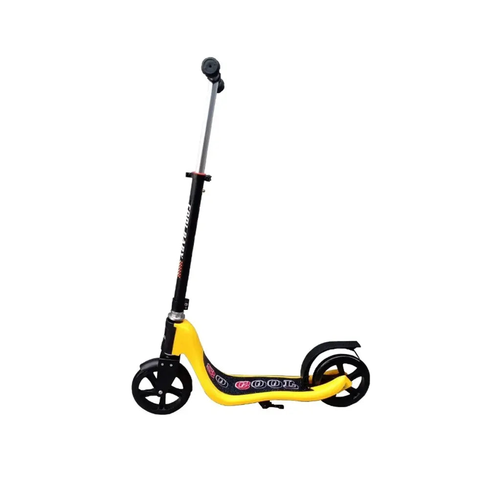 Trottinette Enfant à 2 Roues Jaune - 5A+