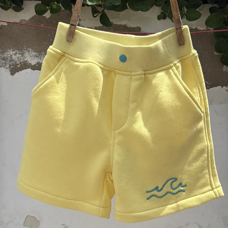 Maïcha Zefiro Unisex Shorts - Pastel Yellow
