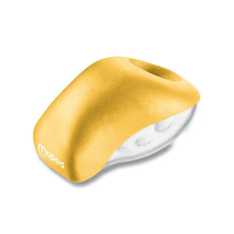 مبراة بولبو بفتحة واحدة من مابد - أصفر