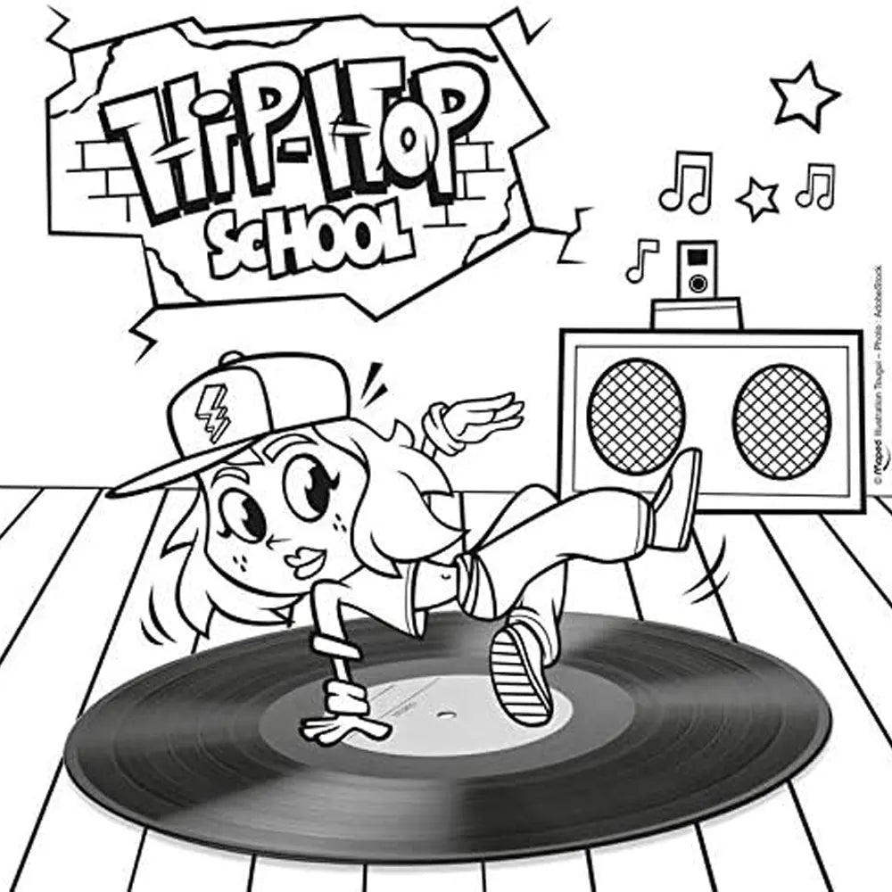 Lienzo de pintura Maped en bolsa