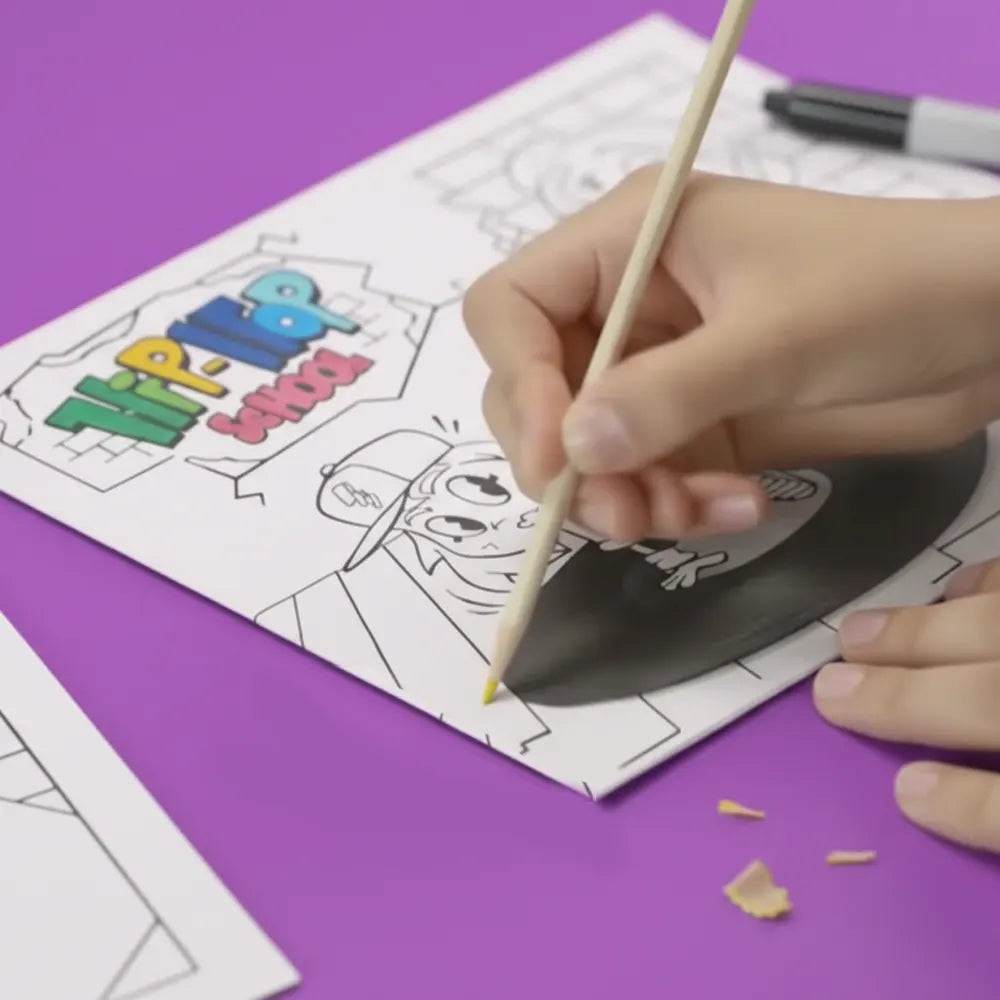 Lienzo de pintura Maped en bolsa