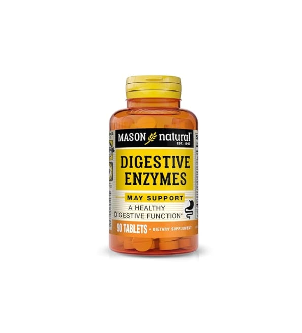إنزيمات الهضم الطبيعية من ماسون، 90 قرصًا