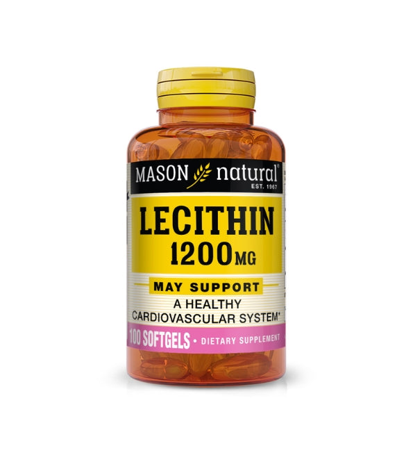 Mason Lecitina Natural 1200mg 100 Cápsulas Blandas
