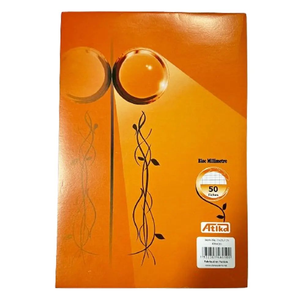 أتيكا كتلة من 50 ورقة رسم بياني أي4