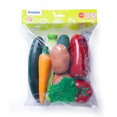 Miniland Jouets Sac Légumes  - 11 Pièces