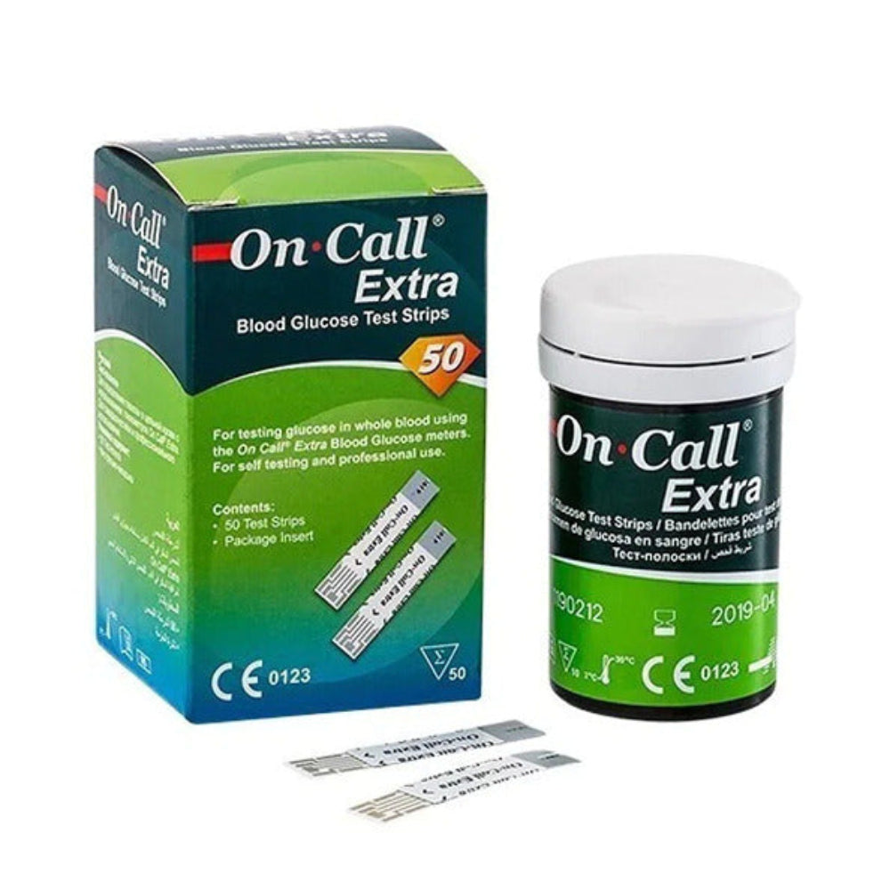 On Call Extra Test Strips - 50 Pieces