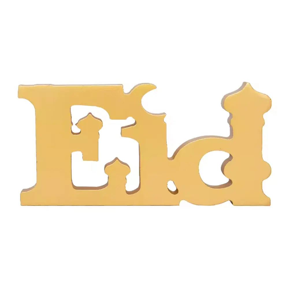 Ornement Décoratif en Bois MDF 18cm - Eid
