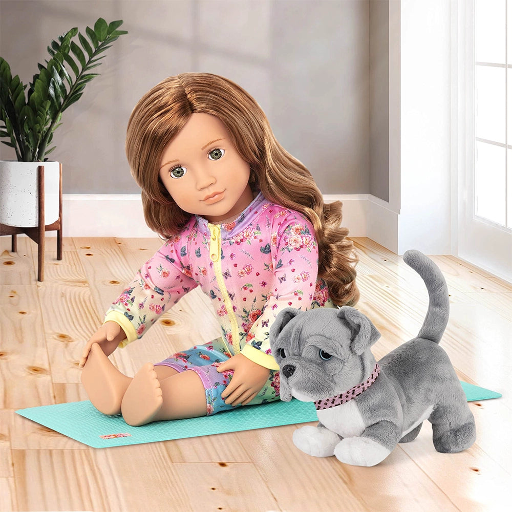 Our Generation 18-inch Doll with Yoga Outfit & Mat 3Y+ - Lucy Grace