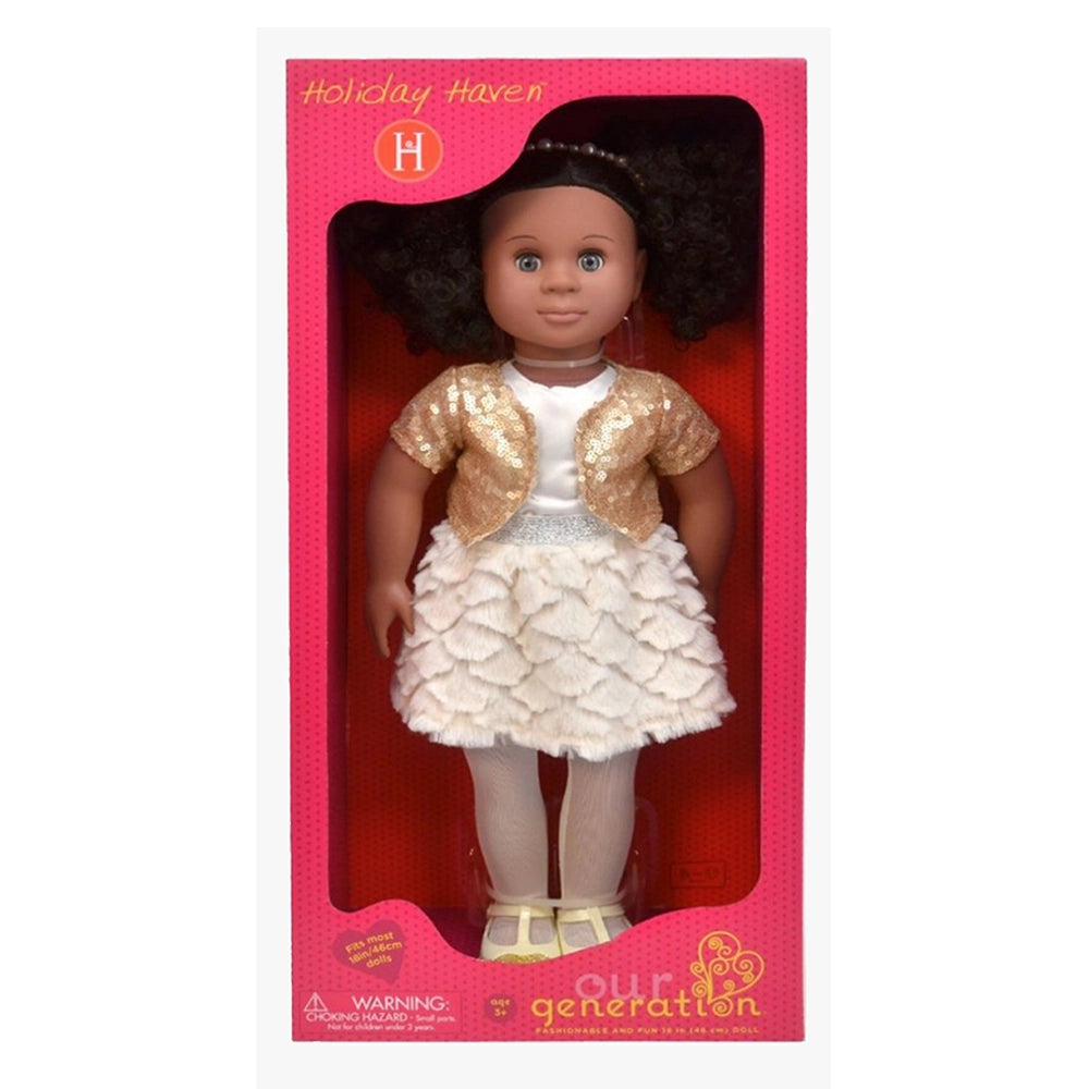 Our Generation 18-inch Doll in Sequin Outfit 3Y+ - Haven