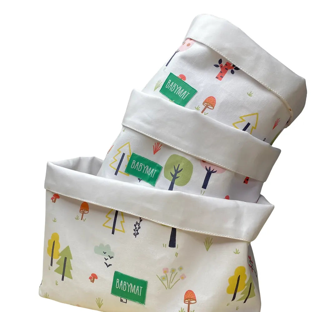 طقم من 3 سلال بيبيمات - طبيعة