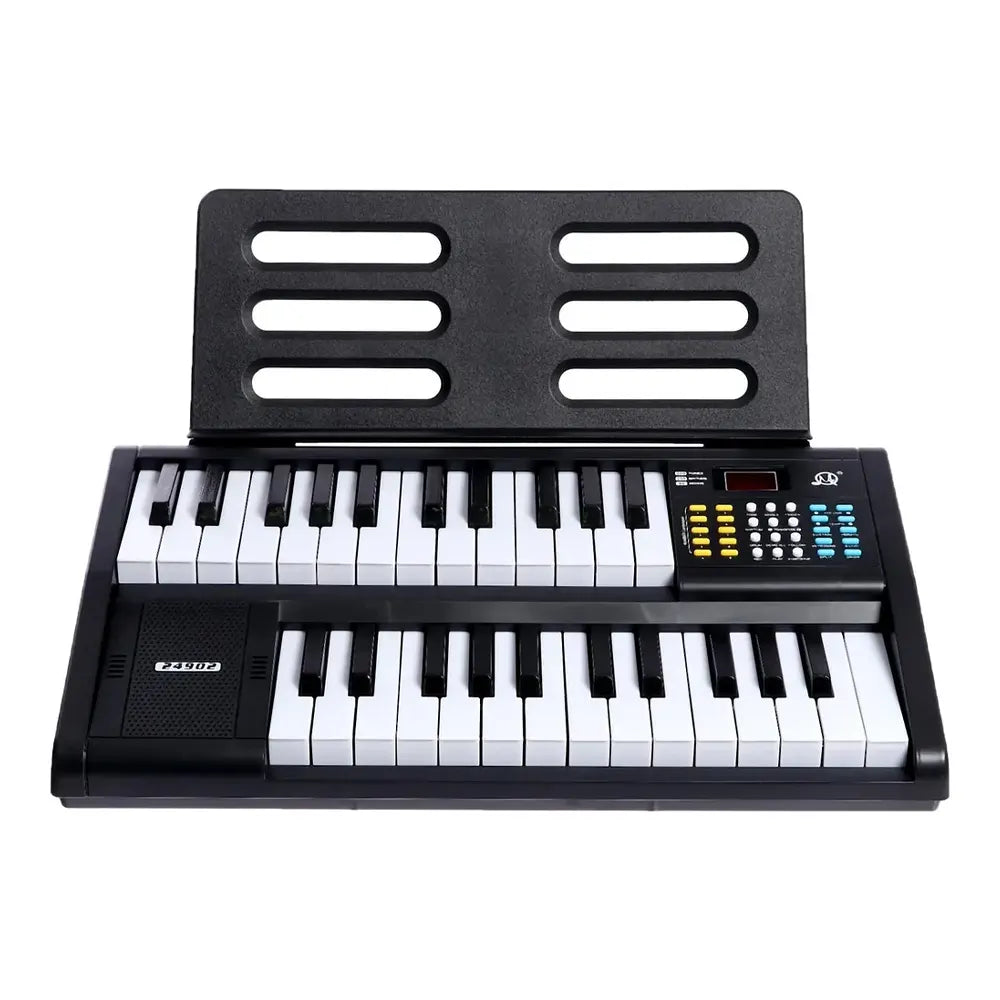 49-Key Electronic Double Piano with Microphone - 3A+