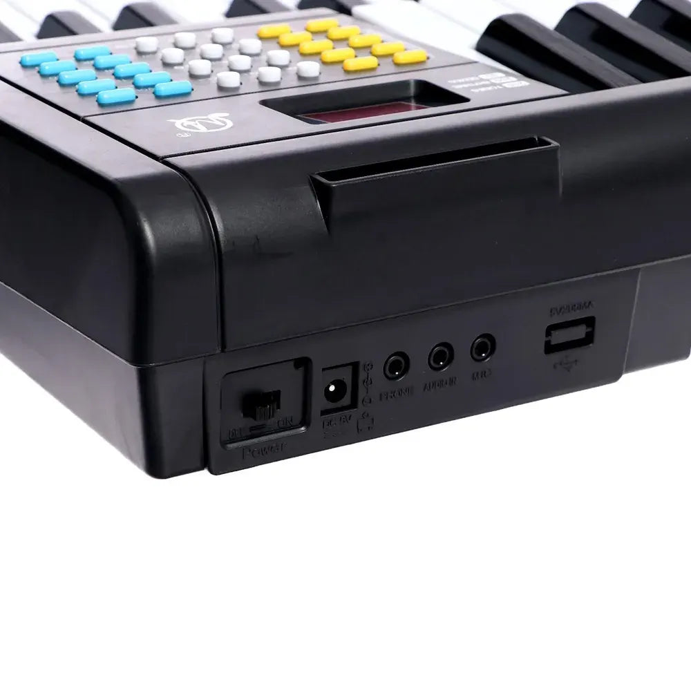 49-Key Electronic Double Piano with Microphone - 3A+