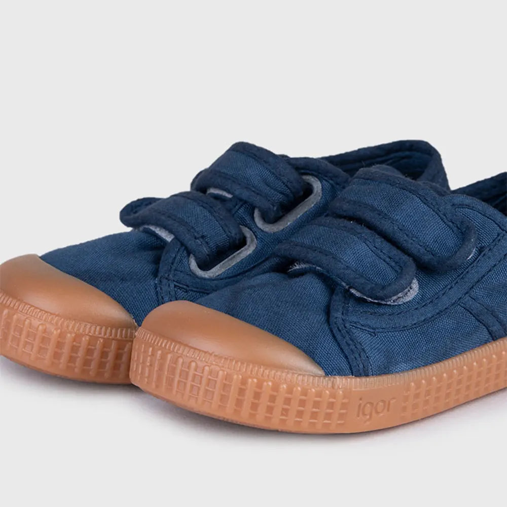 Berri V Caramelo Sneaker Igor - Navy