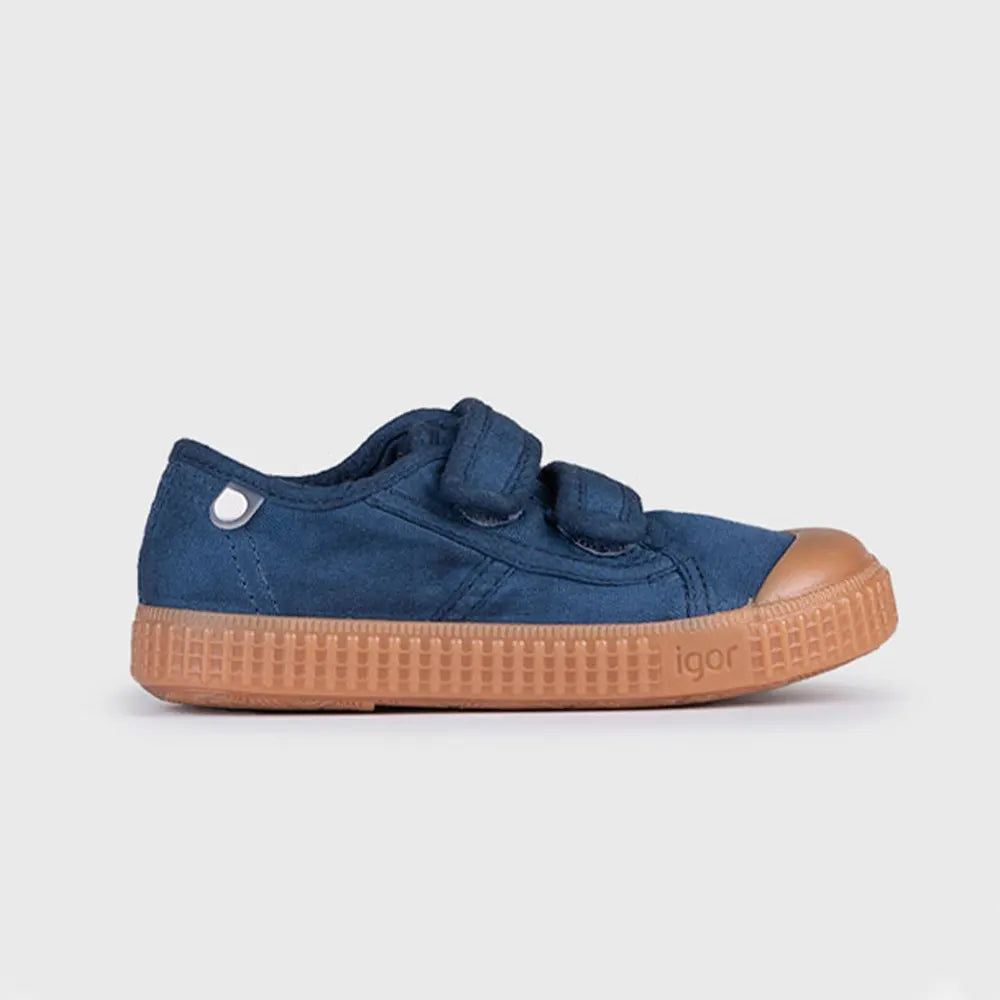 Berri V Caramelo Sneaker Igor - Navy