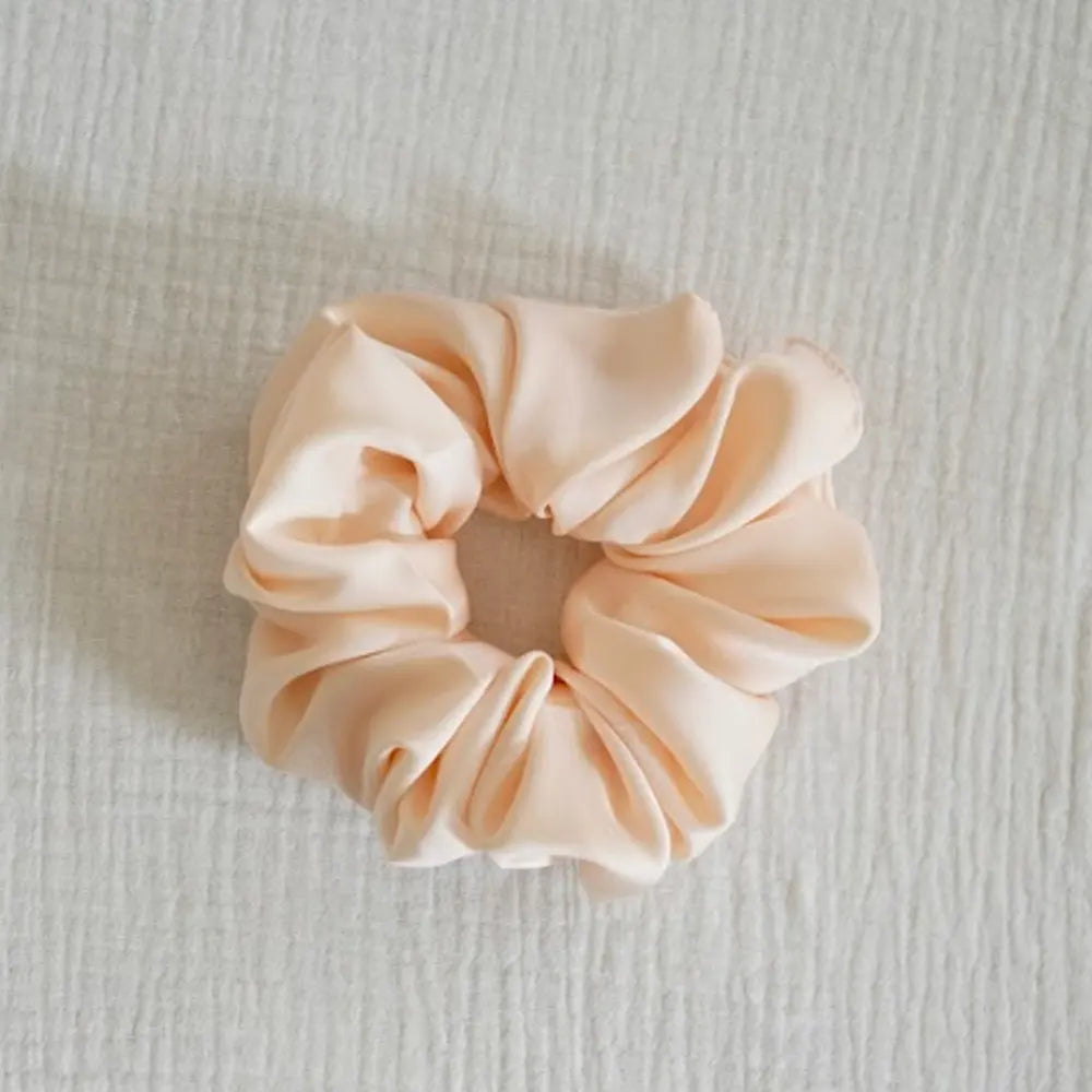 Bambidou Silk Scrunchie - Water Green