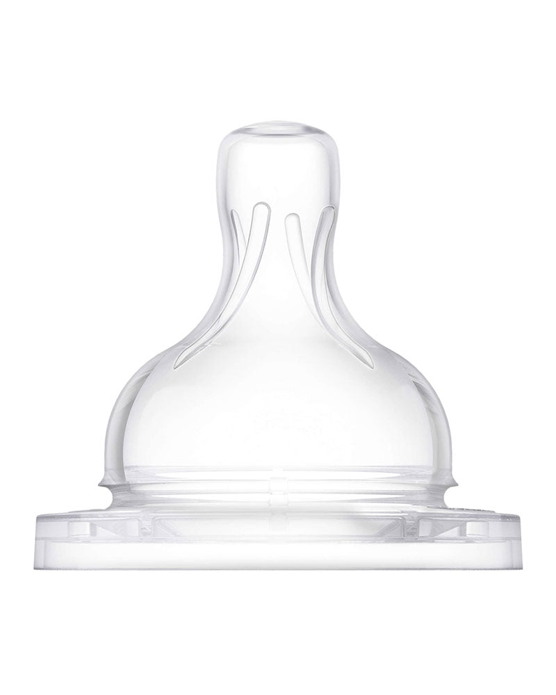 Avent 2 Tétines Classic Anti-Colic Débit Moyen 3M+