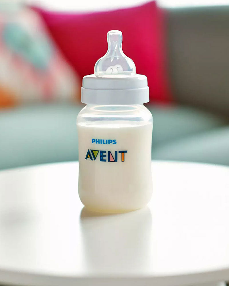 Avent 2 Tétines Classic Anti-Colic Débit Moyen 3M+
