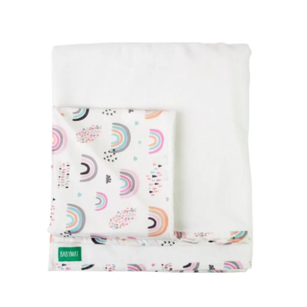 Babymat Bath Towel 130x70cm - Rainbow Rose Harmony