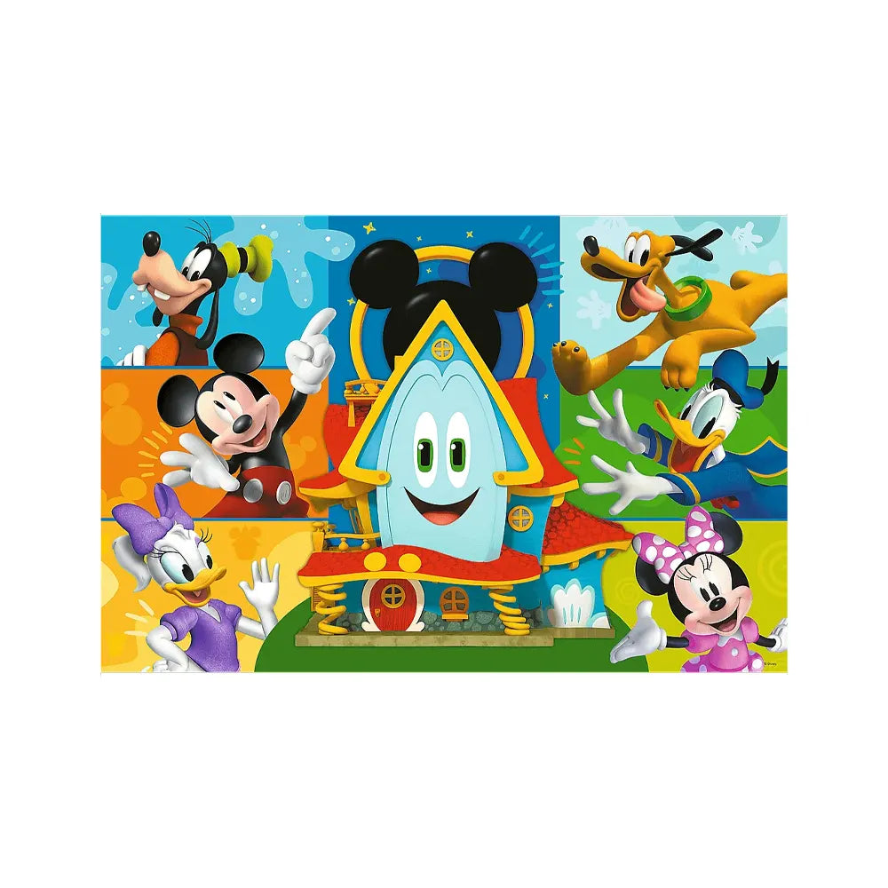Trefl Maxi Mickey Mouse Funhouse 24 Piece Puzzle - 3A+