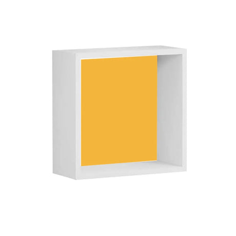 Wlidaty Home Cube Mural Fond Jaune 30x30 cm