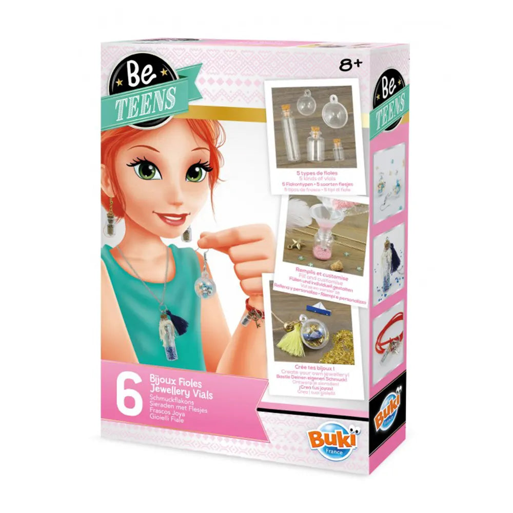 Juego de creación de botellas de joyería Buki 8A+