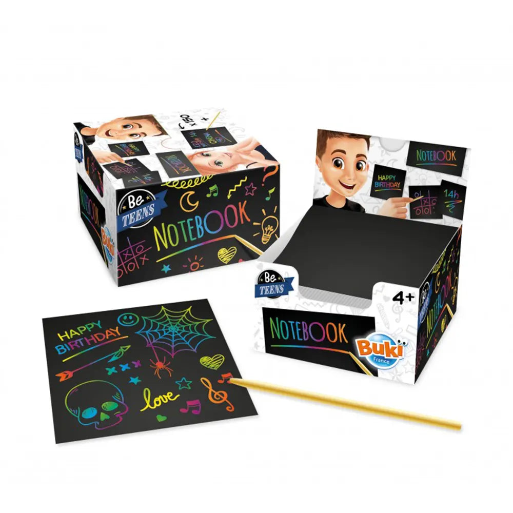 Buki Bloc Note à Gratter - 150 Pages