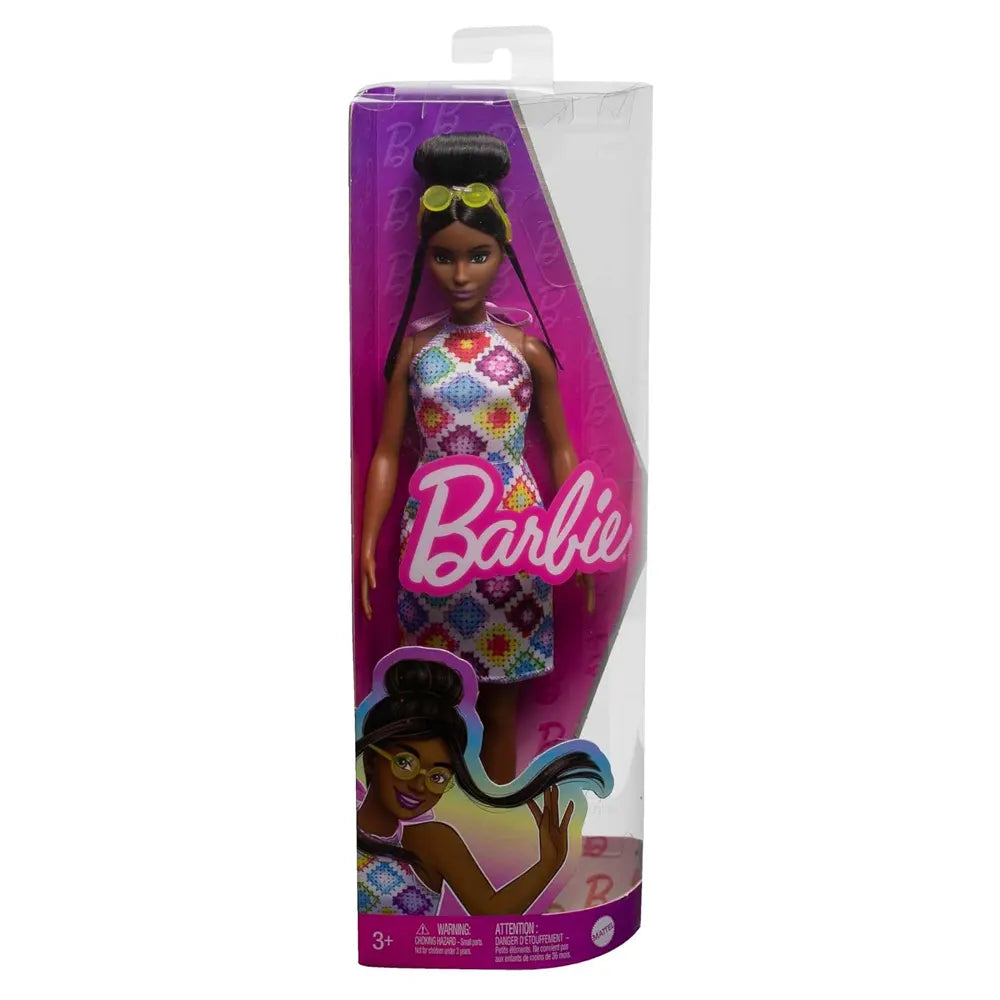Barbie Fashionistas  – Poupée Mannequin Brune