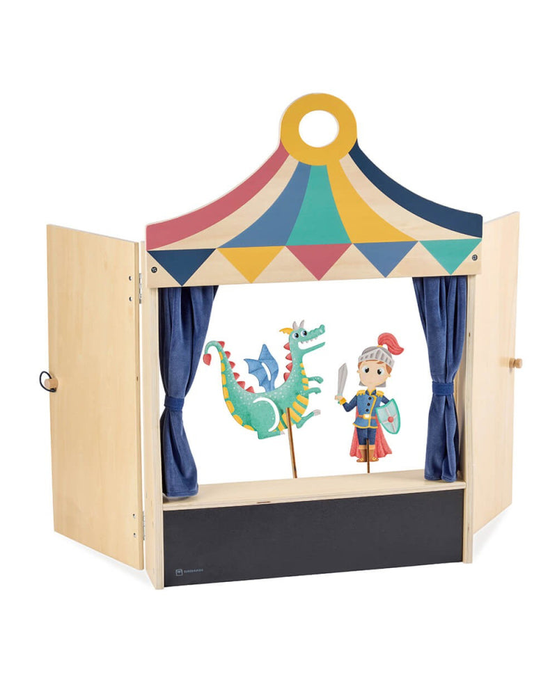 Eurekakids - Teatro de madera con personajes 3A+