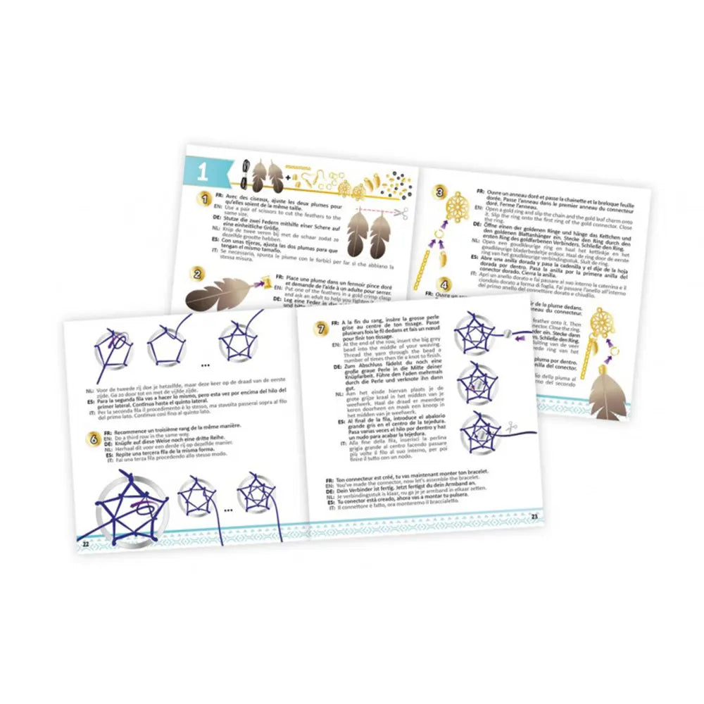 Buki Kit Bijoux Attrape rêves 8A+