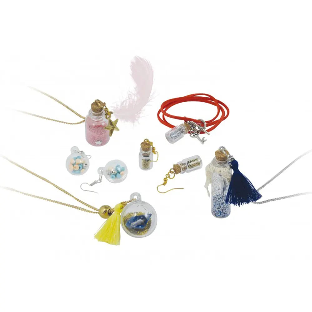Buki Set de Création des Flacons à Bijoux 8A+
