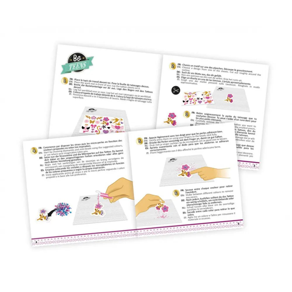 Buki Kit Tatouages de Perles 8A+