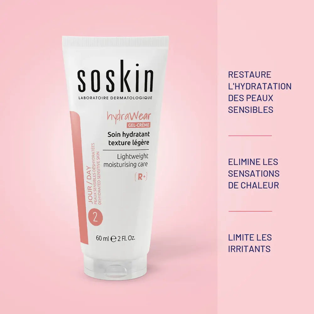 Soskin HydraWear Gel-Creme Soin Hydratant Légère – 60 ml