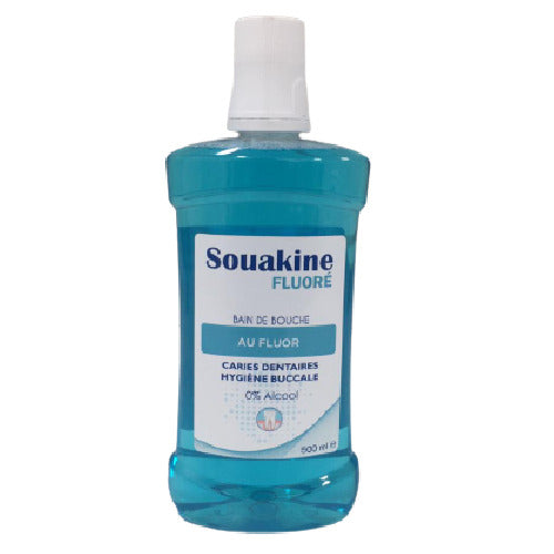 SOUAKINE FLUORINATED MOUTHWASH 500ML