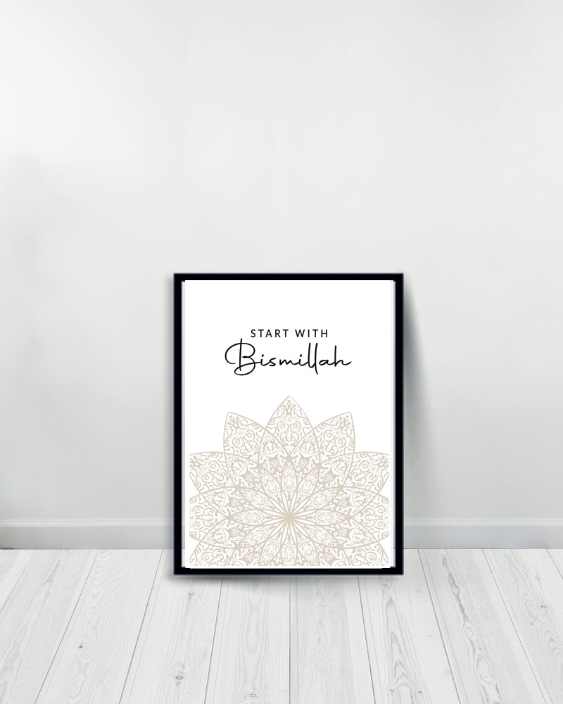 Set de 2 Cuadros Decorativos - Inicio | Final - Negro