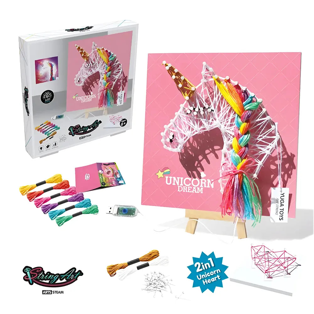 Kidiy String Art Licorne 6A+