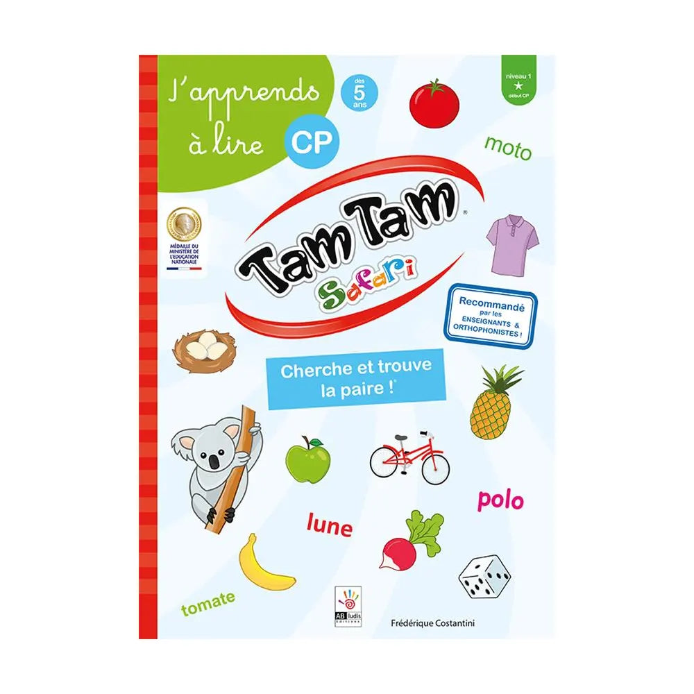 Tam Tam Safari J'apprends à lire - CP Niveau 1