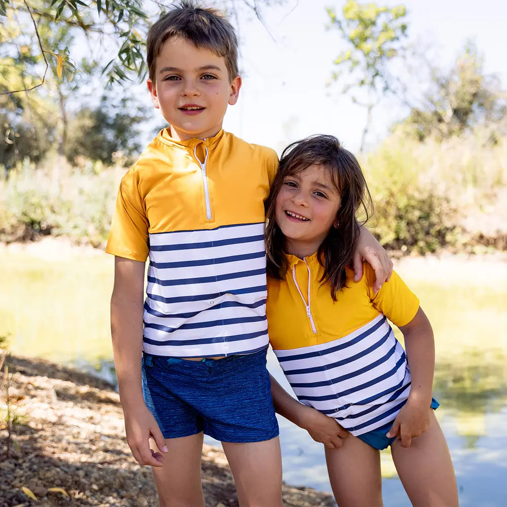 Floatee T-shirt Anti-noyade pour Bébés & Enfants - Jaune