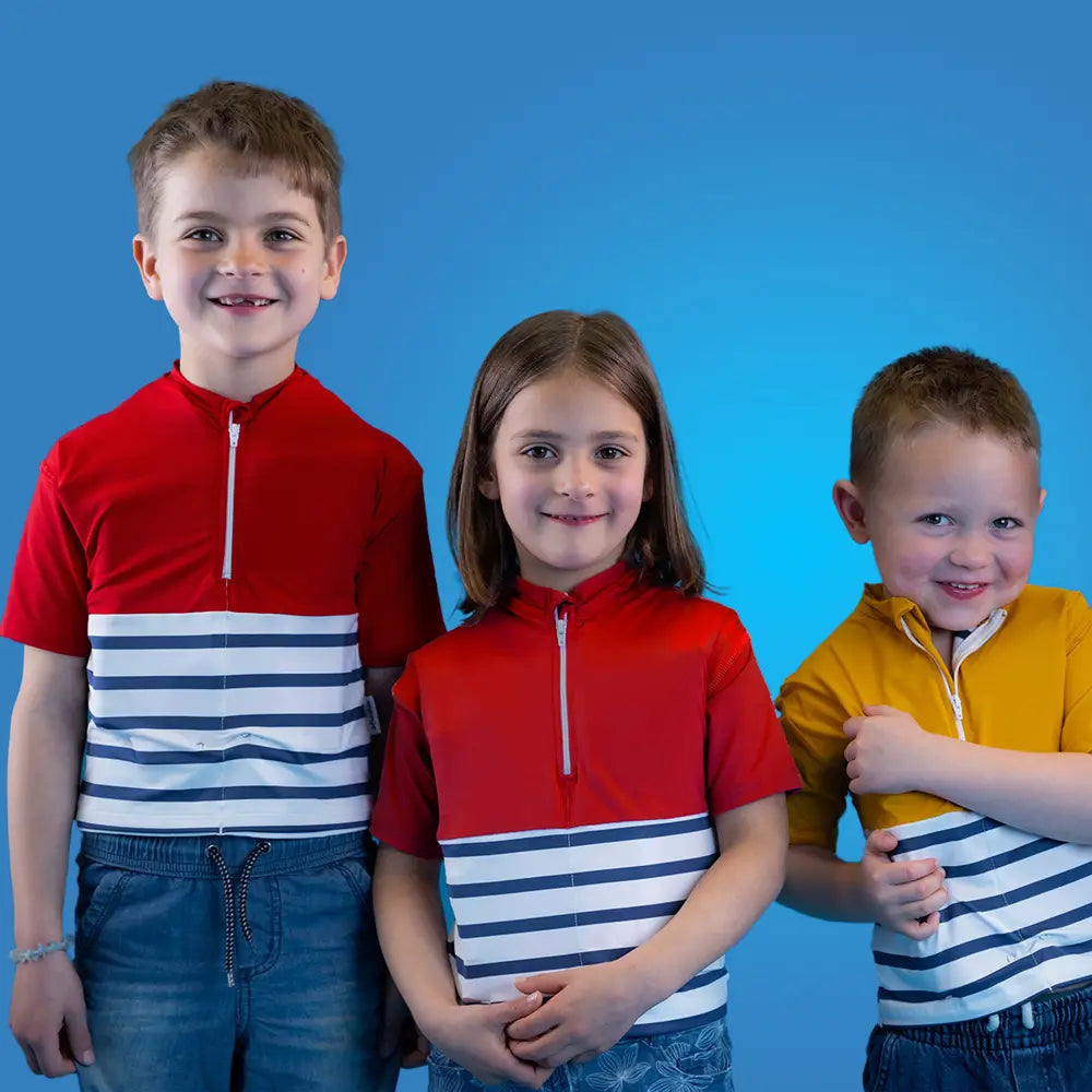 Floatee T-shirt Anti-noyade pour Bébés & Enfants - Rouge