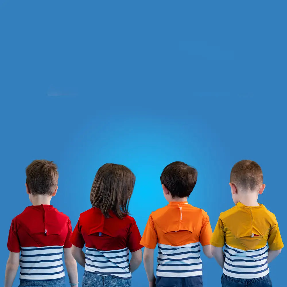 Floatee T-shirt Anti-noyade pour Bébés & Enfants - Rouge