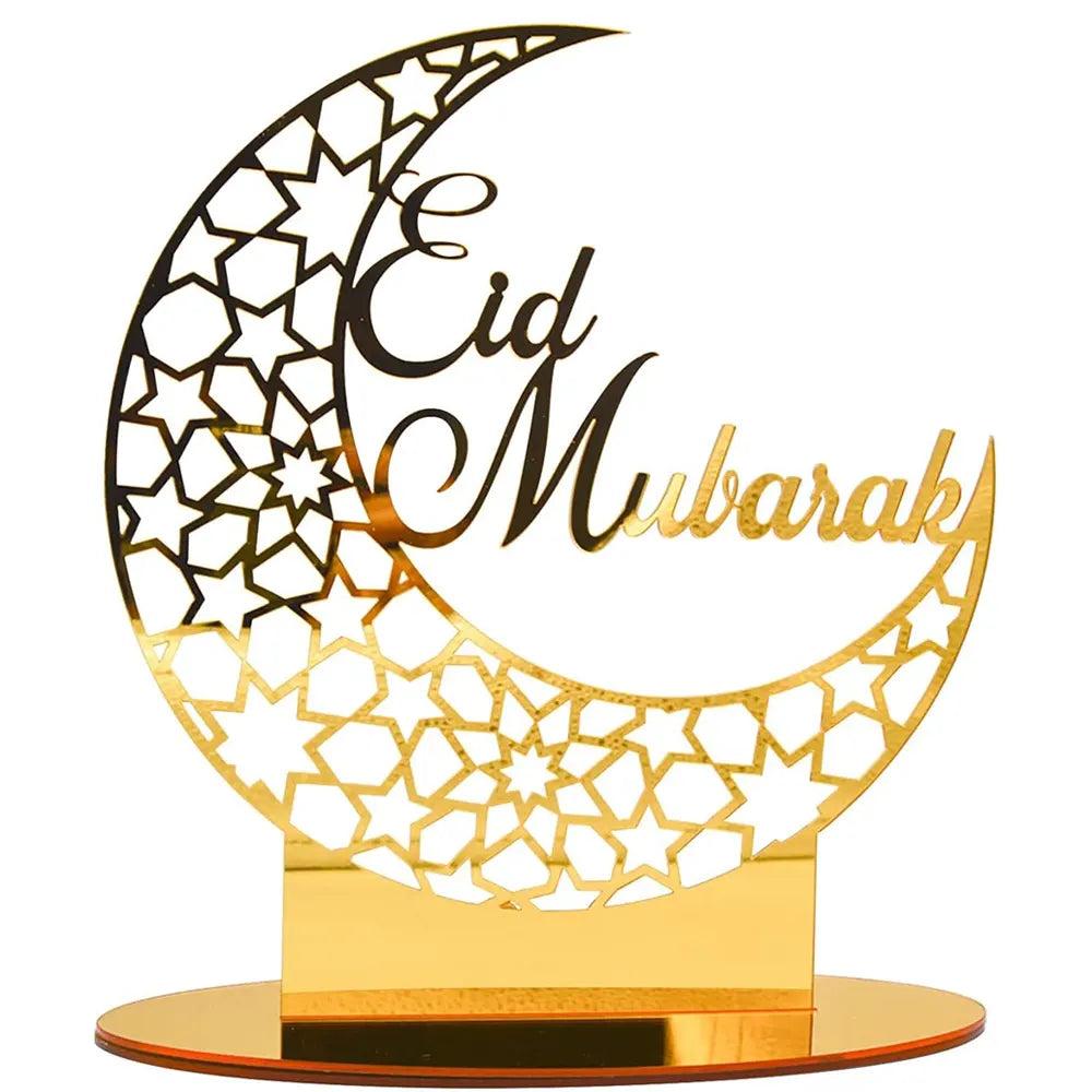 Decoración Eid Luna - Oro