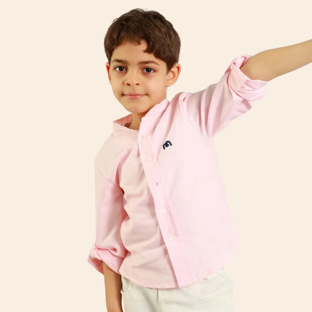 Moon Boy's Shirt – Pink