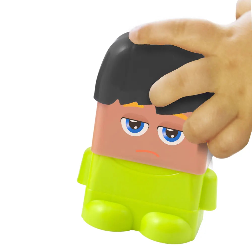 Miniland Emotiblocks Juego de Aprendizaje - 18 Piezas