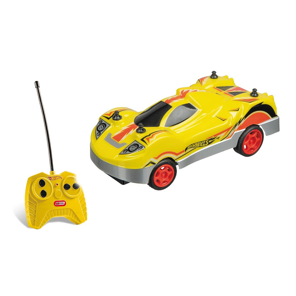 Mondo Motors Hot Wheels RC Race Team + Télécommande - Jaune