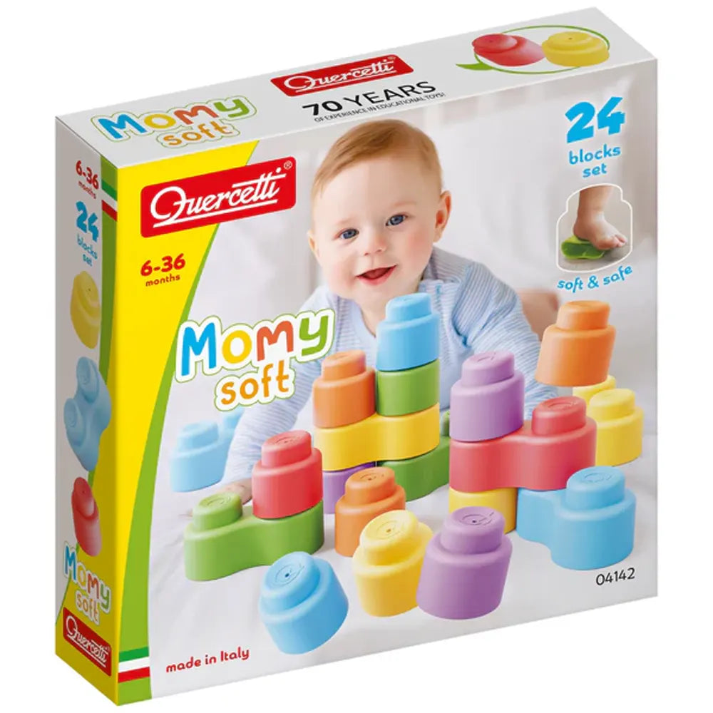 Quercetti Leggo Soft 24 Piezas - 6M+