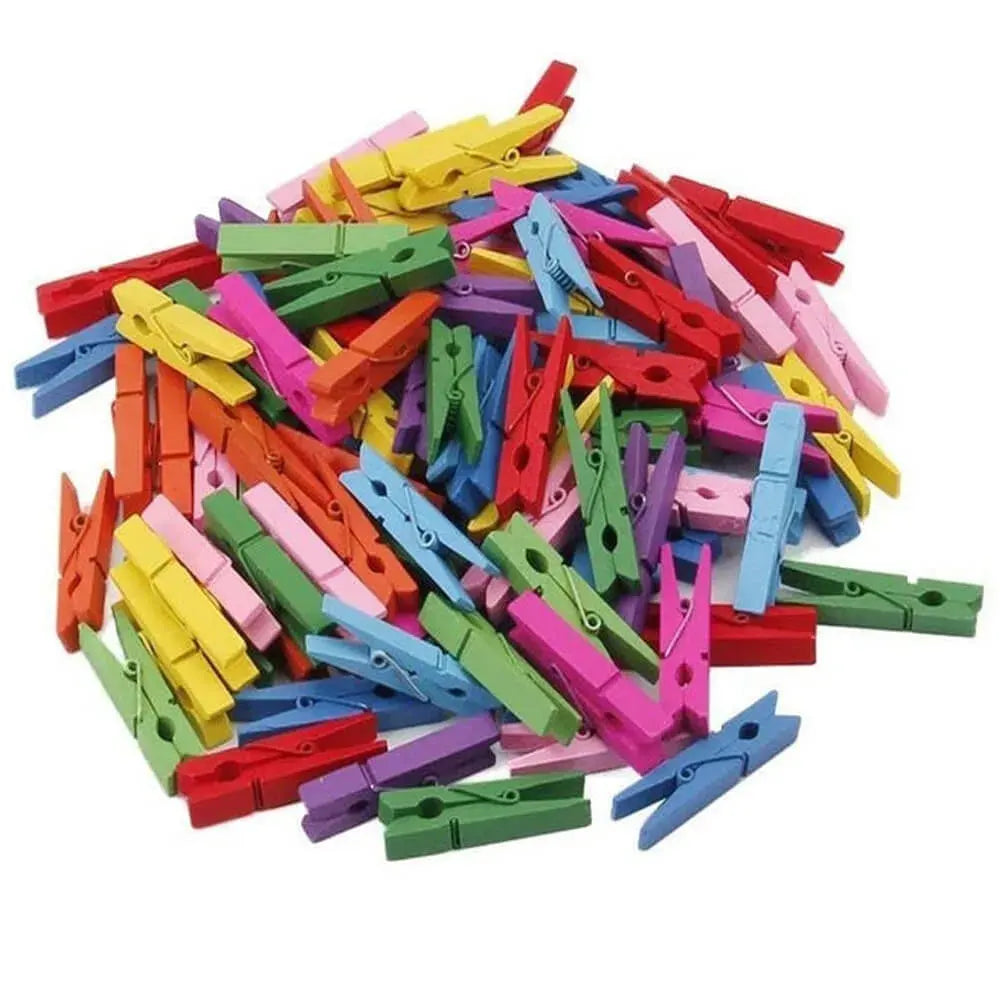 Mash Malow Small Clothespins - 45 count