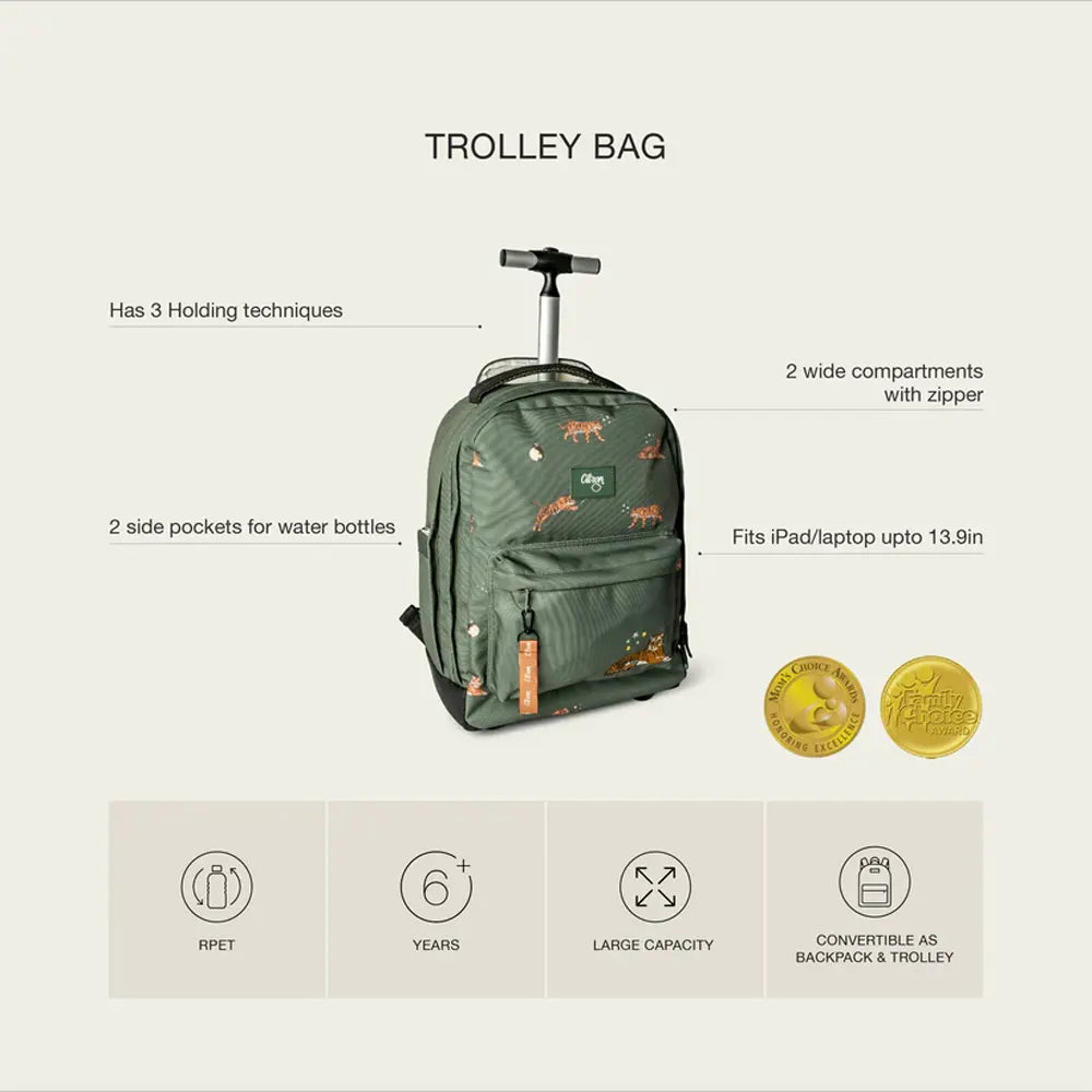 Citron Sac à Roulettes - Tigre