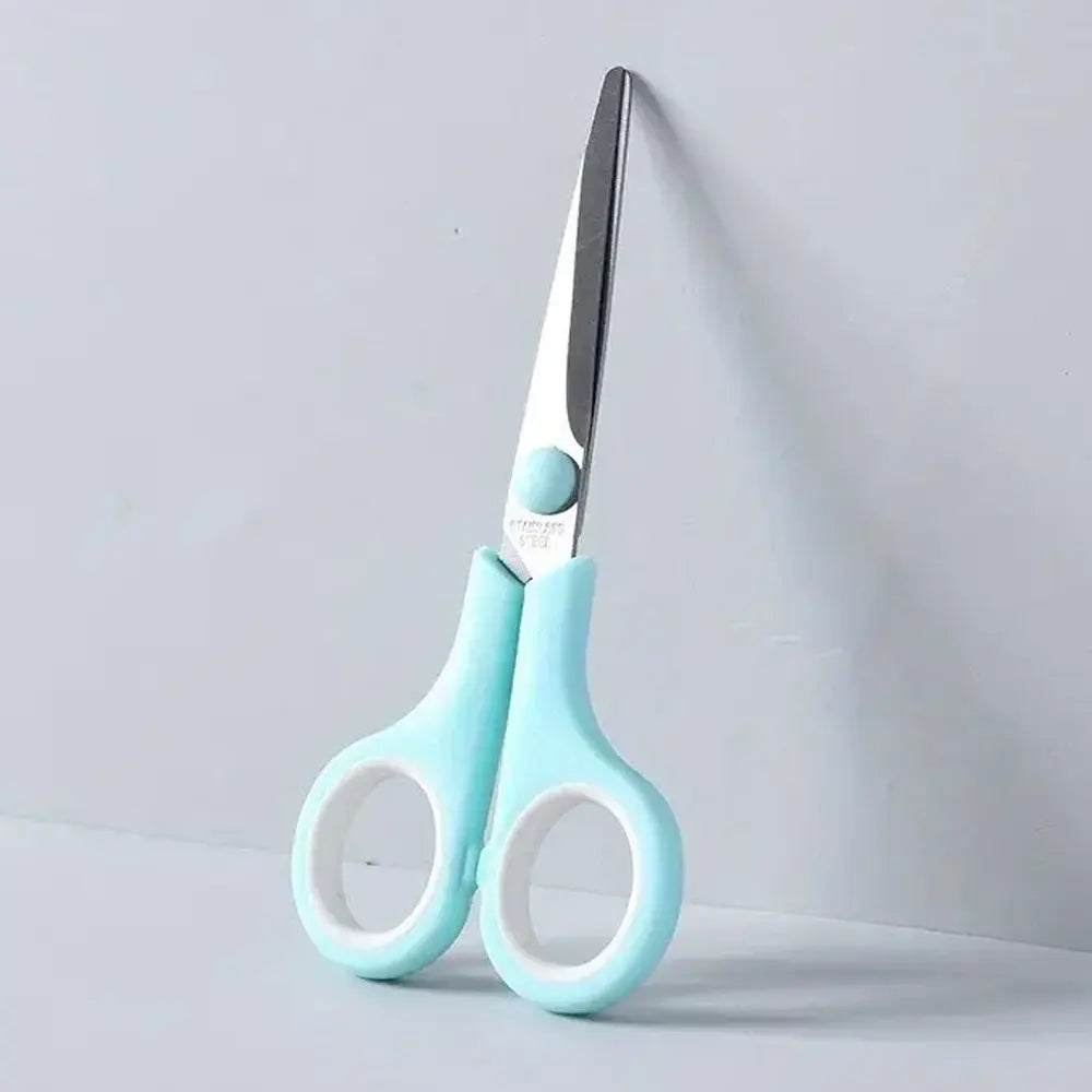 M.School 13 cm Round-Tip Scissors - Green