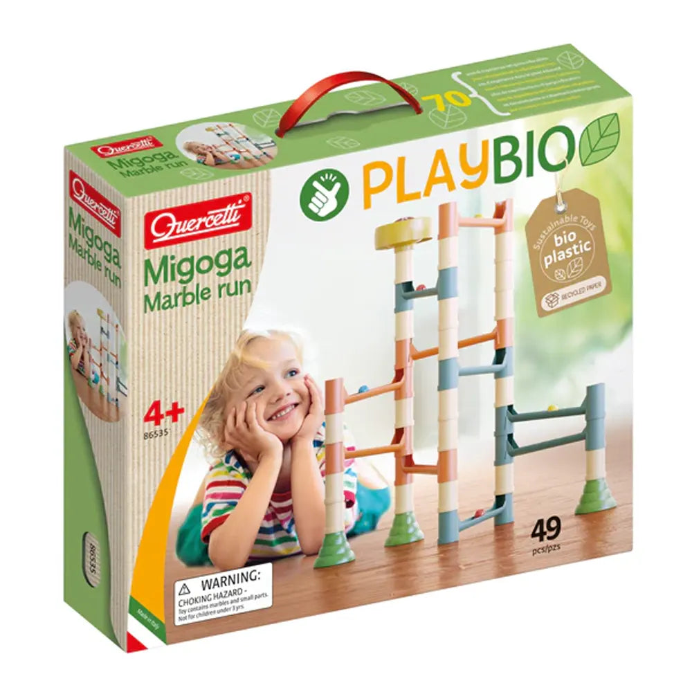 Quercetti Migoga Marble Run 49 Pieces - 4Y+
