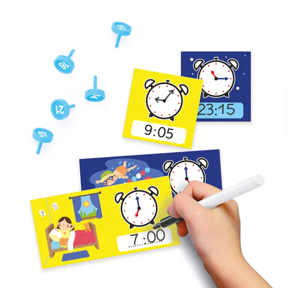 Quercetti Jeu d’Apprentissage Mon Horloge – 4 A+